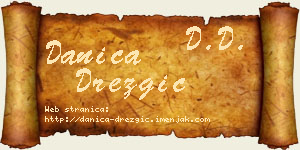 Danica Drezgić vizit kartica